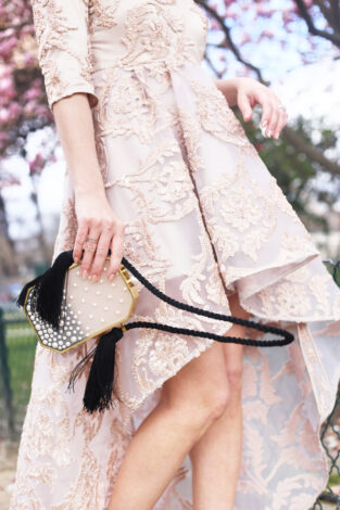 pink-dress-purse-style