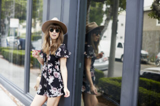 round-sunglasses-floral-romper