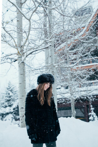 black-fur-winter-hat