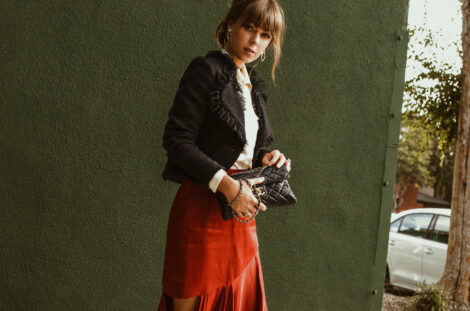 Chanel outfit on Jenny Cipoletti from fashion blog Margo and Me